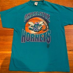 Charlotte hornets graphic sports tee